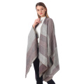 Châle Wrap Poncho pour femmes Open Front Cape Cardigan pour les vacances d&#39;hiver